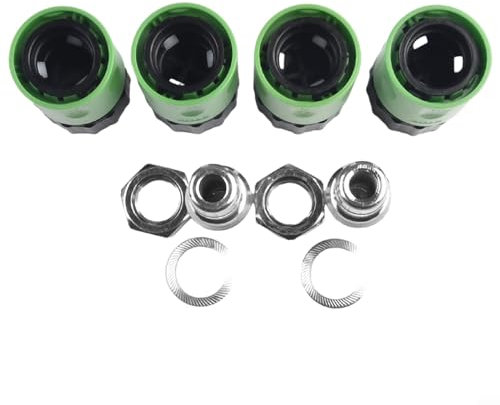 Kit de lavage de pont de tondeuse - Kit de connexion de tuyau de lavage - Connecteur rapide