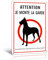 TAKULA 30 * 20CM Pancarte Attention au Chien,Panneau Chien de Garde-Je Monte la Garde,Pancarte Attention Chien Panneaux de Sécurité Chien Mechant Panneau