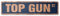 TOP GUN Vintage Straßenschild Metall Kunststoff Armee Marine Marines Jet Hubschrauber