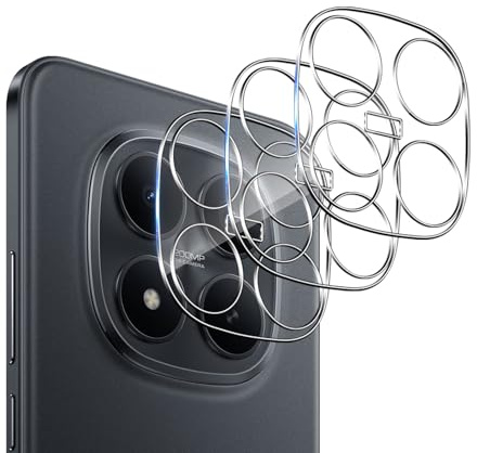Wonsoso for Xiaomi Redmi Note 15 Pro/15 Pro Plus 5G Camera Lens Protector | (3 Pack) Tempered Glass Lens Film, 9H Hardness Rear Camera Protection Lens Protector Anti-Scratch Lens Protection