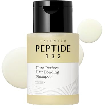 COSRX PEPTIDE 132 Hair Bonding Shampoo - Daily Scalp Treatment for Dandruff, Repairs & Strengthens All Dry and Damaged Hair Types 100ml