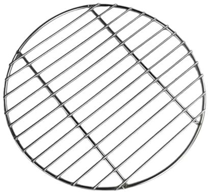 Round BBQ Grill Net, 10 Inch Stainless Steel Barbecue Round Grill Grate Reusable Barbecue Mesh Mat Wire Grid Rack for Outdoor Camping Picnic, Decoración del hogar