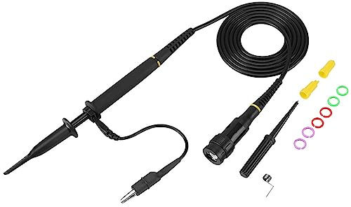 P4100 100X Oscilloscope Clip Probe with Accessory Kit High Voltage 2KV 100MHz Bandwidth