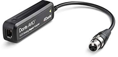 Dante Avio 1Ch. Analog Input Adapter ADP-DAI-1X0