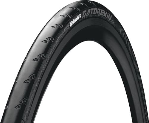 CONTINENTAL Gatorskin BlackEdition Bicycle Tire, Unisex-Adult, Black, 28, 700 x 25C