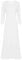 STAR FASHION Women’s Long Sleeve Maxi Dress Stretchy Ladies Plain Jersey Round Neck Casual Style Plus Size UK 8-26 White 8-10