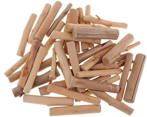 perfeclan 125g / 250g Naturholzstücke Treibholz Zum Basteln, 8 cm