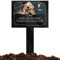 BfiGift Plaque commémorative personnalisée pour chien - Piquet en forme de patte de chien - Marqueur de tombe en plein air pour le jardin ou la cour - Cadeaux commémoratifs pour chien - Fournitures de