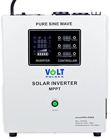 Volt Polska PRO 2500 S 24/230V (1800/2500W) + 40A MPPT (100V)