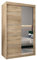ABIKSMEBLE Armoire Porte coulissante Miroir Verona 2 - Dressing Chambre Adulte - Penderie Vetement Dressing - Garde Robe - Placard Chambre - Armoire 2 Portes - Closet