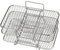Three-Layer Steamed Grill Rack dehydrator Stand air Fryer Rack for Instant Skewer Rack air Fry Trays Steaming Stand Oven Tray Toast Bread Rack Baking Rack Fried 304 Stainless Steel