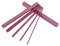 Sharpening Stone Set, 6pcs 3000 Grits Ruby Sharpening Stone Whetstone Ruby Abrasives Polishing Oil Stone Sharpener for Sharpen Chisel Gouge, Knife and Bladed Cutting Tools