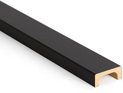 Bildershop-24 14er Set Bildershop-24 Kabelkanal für Wandpaneele & Deckenpaneele Dekowa in Eiche Dunkelbraun 262 x 5,1 x 2,2 cm