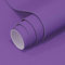 VOLEAAR Papier peint adhésif en vinyle imperméable de couleur unie pour comptoir de cuisine, armoire, étagère, murs de chambre 60 cm x 1000 cm, violet