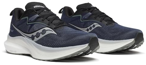 Saucony Men's Tempus 2 Sneaker, Navy/Black, 10 UK