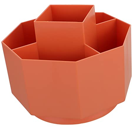 WOFASHPURET Aufbewahrungsbox für Stifte Drehbarer Stifthalter für den Schreibtisch Drehbarer Schreibtisch-Organizer schreibtischablage schreibtischgestell Stifte gefärbt Tischschreibtisch