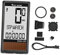 Yardwe 1Pc 5 Tachometer Tachometer Tachometer Kilometerzähler Gerät Sport