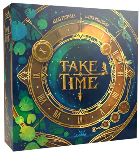 Libellud, Take Time, Familienspiel, 2-4 Spieler, ab 10+ Jahren, 30 Minuten, Deutsch