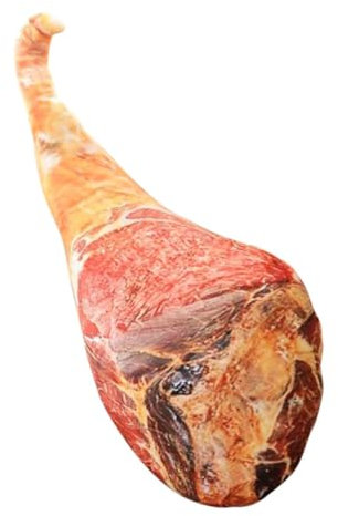 PartyKindom Plüsch Ham Kissen Lustiges Schinken Design Großes Gefülltes Spielzeug Geschenk Für Festivals Weihnachts Geburtstagsfeiern Sanft Und Bequemer Begleiter Für Nickerchen Und Entspannun