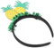 minkissy Hawaii Frucht Stirnband Mit Glitzer Niedliches Ananas-haarband Für Strandpartys Luau-feiern Und Sommeraktivitäten Leicht Und Bequem Für Mädchen Und