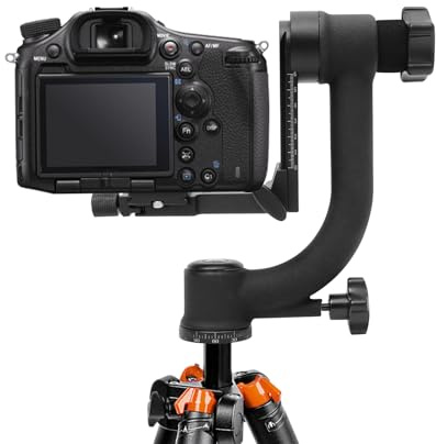 Panorama-Gimbal-Stativkopf 360 Grad Drehbar Kardanischer Stabilisator Panorama-Auslegerstativkopf 20kg Tragfähigkeit