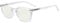 Eyekepper Blue Light Filter Reading Glasses for Women Men Reading Computer Screen Blocking UV Rays Anti Glare Vintage Small Frame Digital Readers,Transparent +0.50