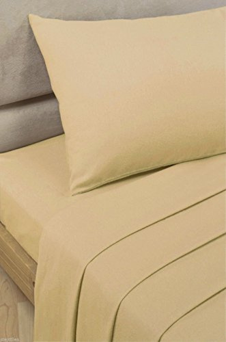 NIYS Luxury Bedding 100% Egyptian Cotton Pillowcase pair House Wife Pillowcase pair 2 pack (Beige, Pillowcase Pair)