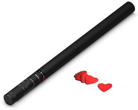 MagicFX Handheld Cannon 80cm Hearts Rot - Konfetti