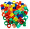 LINKUP - Cat7 30AWG Cable Identifier Coloured Rings - Assorted 7 Colours 10 pcs each (70 Pack)