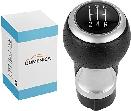 DOMENICA Schaltknauf Schalthebel Kompatibel für A3 A4 A5 A6 B6 B7 B8 S4 8K 8T Q5 8R VW Golf Polo Bora 12mm (135 24R)