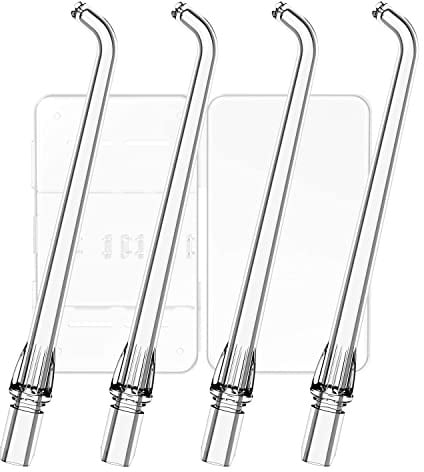 4 x Standard-Ersatzspitzen für tragbare SYNHOPE Mini-Wasserseide