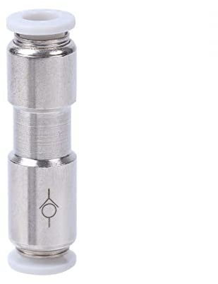 DONGKER Clapet anti-retour CO2 6 mm en acier inoxydable pour pompe à air d'aquarium