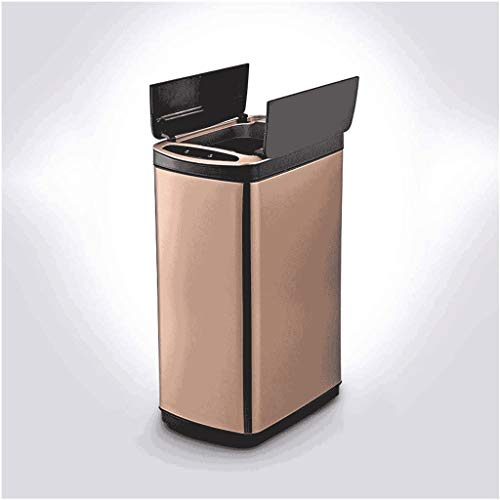 Accueil Poubelle Intelligente Poubelle à Induction Automatique avec Couvercle Poubelle de Chargement USB Poubelle 20/30L alimentée par Piles (B 20L)