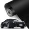 Autofolie Matt Schwarz Selbstklebend Autofolie 3m X 30cm Klebefolie Schwarz Matt Auto Folierung Schwarz, Schwarze Folie Auto für die DIY - Dekoration Von Autos und Motorrädern