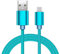 MOBISTAR USB C Charger Cable 3M, Type C Fast Charging Cable 3A Nylon Braided Lead Compatible with Samsung Galaxy S23/S22/S21/A54, MacBook, Huawei, Google Pixel, Sony Xperia, OnePlus (Sky Blue, 3M)