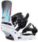 Burton Lexa X - Fijaciones de Snowboard para mujer, color blanco