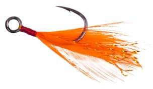 ZECK - Feathered Single Hook - Einzelhaken mit Federn - #2 -pcs