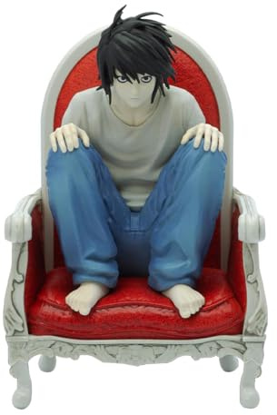 Zhongkaihua Death Note Figur Lawliet, Anime-Modell, Sofa, sitzend, Weihnachten, Schreibtisch, Ornament, Geburtstagsdekoration, Geschenk für Fans