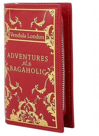 Vendula London Porte-monnaie rouge Book Shaped