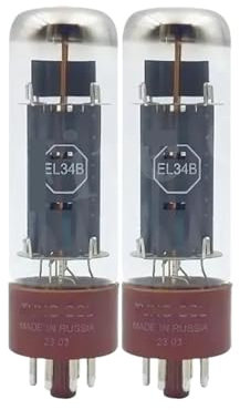 MMFURHHAY EL34B HiFi Audio Röhrenverstärker Bausatz DIY(2pcs Matched Pair)