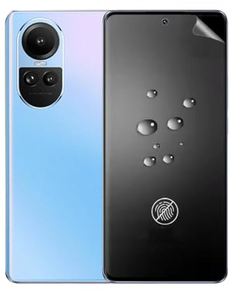 pelicula mate hidrogel para OPPO Reno 10 5G/OPPO Reno 10 Pro 5G 6.7 | 3 Piezas TPU Protector mate antirreflejos, Antihuellas, screen protector flexible Antideslumbrante