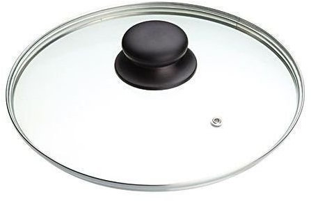 Round Tempered Glass Vented Spare Lid for Pan, Saucepans, Wok, Pots (30cm)
