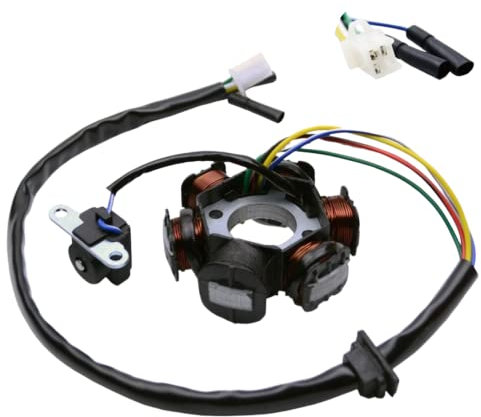 LICHTMASCHINE Stator 6 Spulen GY6 50ccm 4-Takt China Roller Scooter GY6 125cc 150cc ATV