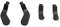 LICHIFIT 4-in-1-Metallpaddel-Verlängerung löst Haartasten für Xbox One Elite/Elite 2-Controller-Zubehör aus