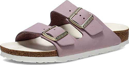 Birkenstock Arizona, Sandali (stretto), Lilla Nubuck, 39/40 EU