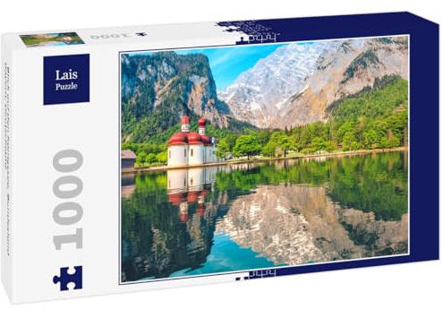 Lais Puzzle Blick auf den Königssee, Bundesland Bayern, Deutschland 1000 Teile
