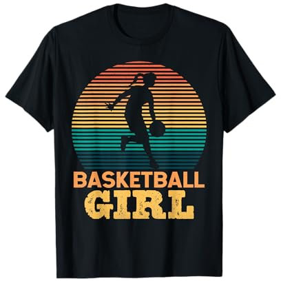 Basketball-Mädchen T-Shirt