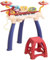 AIYAPLAY Pianola per Bambini 3-6 Anni con Sgabello, Microfono, Tamburo e Bacchette, Gioco Musicale per Bambini in PP e ABS, 74x32.2x71 cm