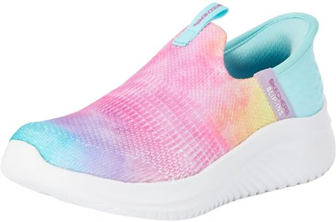 Skechers Rainbow Cruisers 303721L-LVMT, Girl Sneakers,Sports Shoes, Pink, 28 EU