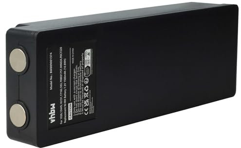vhbw Batterie Compatible avec Scanreco RC400, RC590, PALFINGER 592, RC960 opérateur télécommande Industrielle (1500mAh, 7,2V, NiMH)